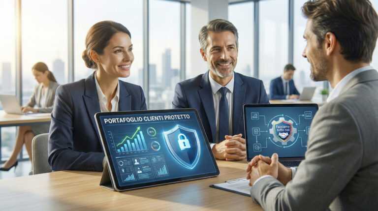 Scopri di più sull'articolo Proteggi il tuo portafoglio clienti: il modello “Facciamo tutto noi” di GDPRLab chiude la porta ai tuoi concorrenti