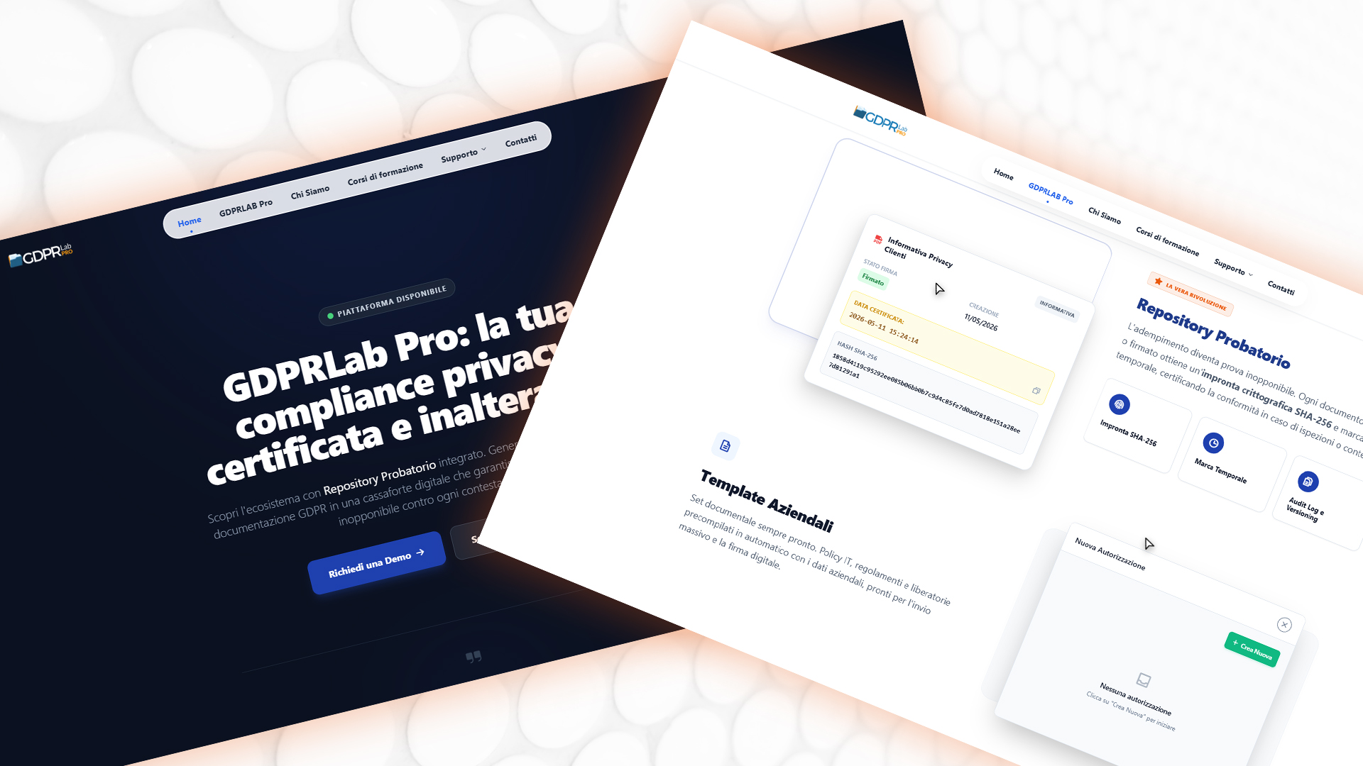 Al momento stai visualizzando GDPRLab Pro è online: il primo Repository Probatorio d’Italia per i Partner IT