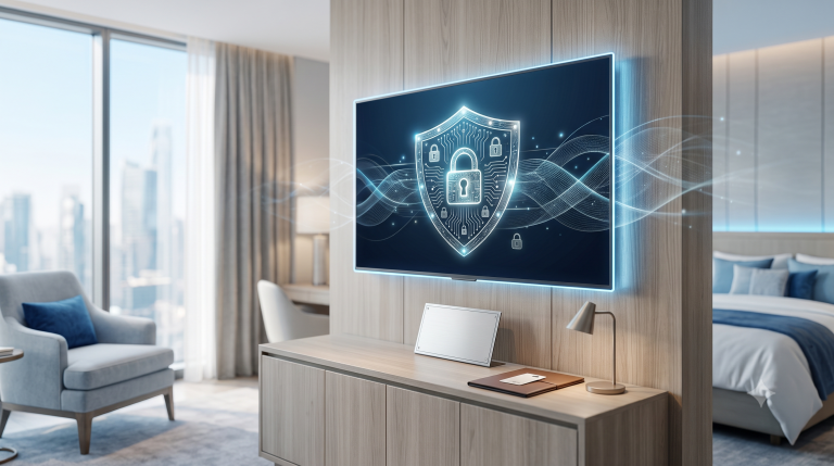 Scopri di più sull'articolo Smart TV Hotel e privacy: perché una TV professionale tutela ospiti e struttura ricettiva